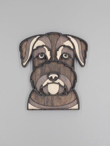 3D Standaard Schnauzer