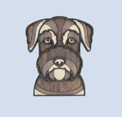 3D Standaard Schnauzer